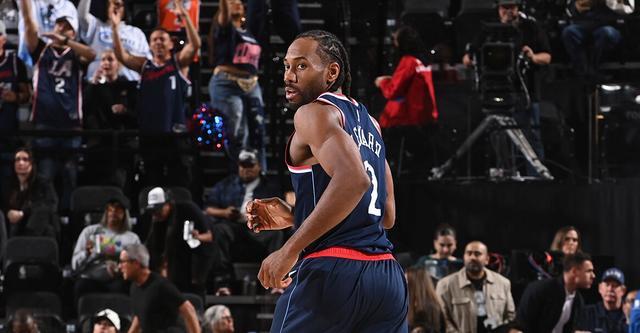 乐鱼体育APP-队史第三人!伦纳德单赛季5次40+&快船生涯10次40+